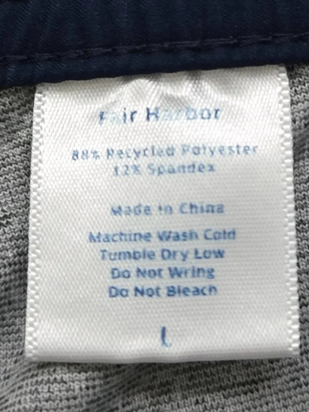 Fair Harbor The Anchor Palm Swim Trunks Men's Boxer Brief Lined Drawstring XL